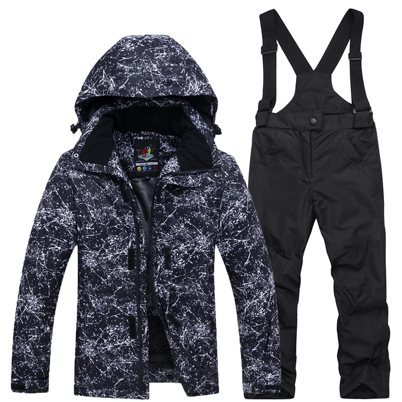 Boy and Girl Children's Snow Suit Sets Snowboarding Clothing Windproof Waterproof Winter Outdoor Ski Jacket + Strap Pant Kids
Boy and Girl Children's Snow Suit Sets Snowboarding Clothing Windproof Waterproof Winter Outdoor Ski Jacket + Strap Pant Kids