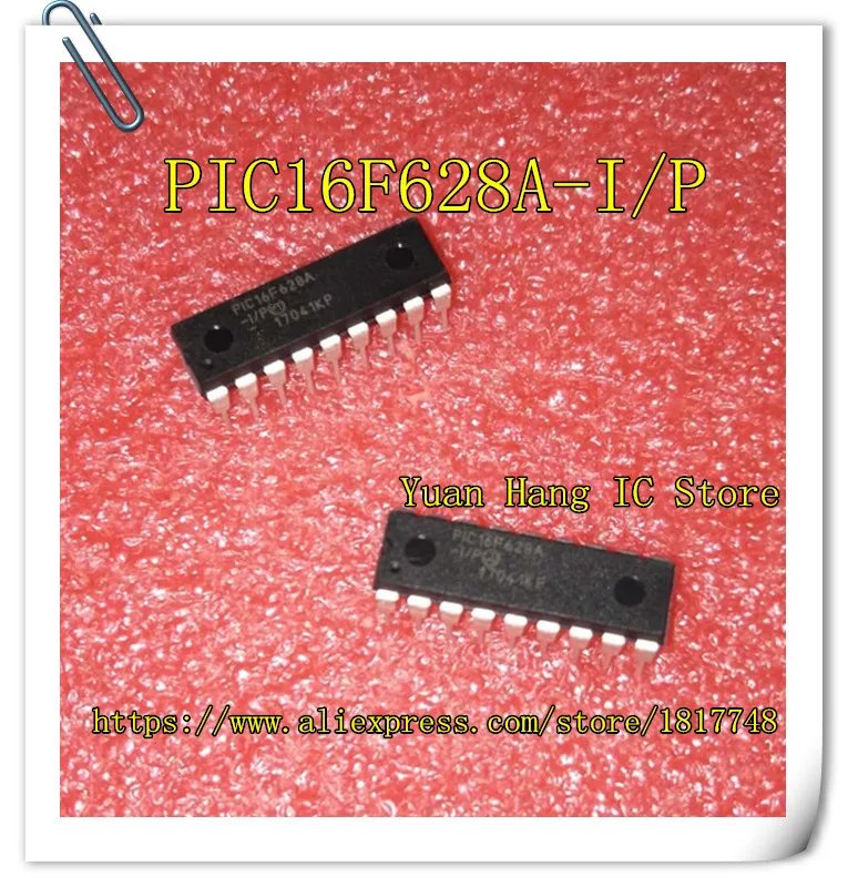 10pcs/lot PIC16F628A-I/P PIC16F628AIP PIC16F628A 16F628A DIP18 New original
10pcs/lot PIC16F628A-I/P PIC16F628AIP PIC16F628A 16F628A DIP18 New original