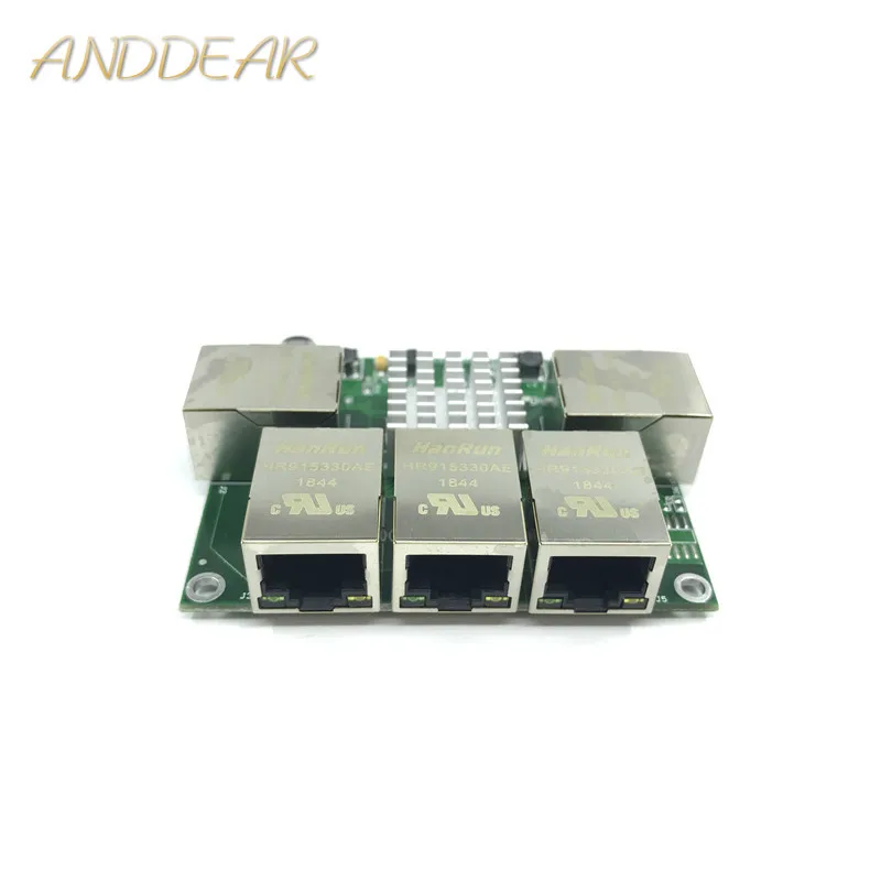 Industrial grade mini micro low power 3/4/5 port 10/100/1000Mbps RJ45 Gigabit network switch module gigabit network switch
Industrial grade mini micro low power 3/4/5 port 10/100/1000Mbps RJ45 Gigabit network switch module gigabit network switch
