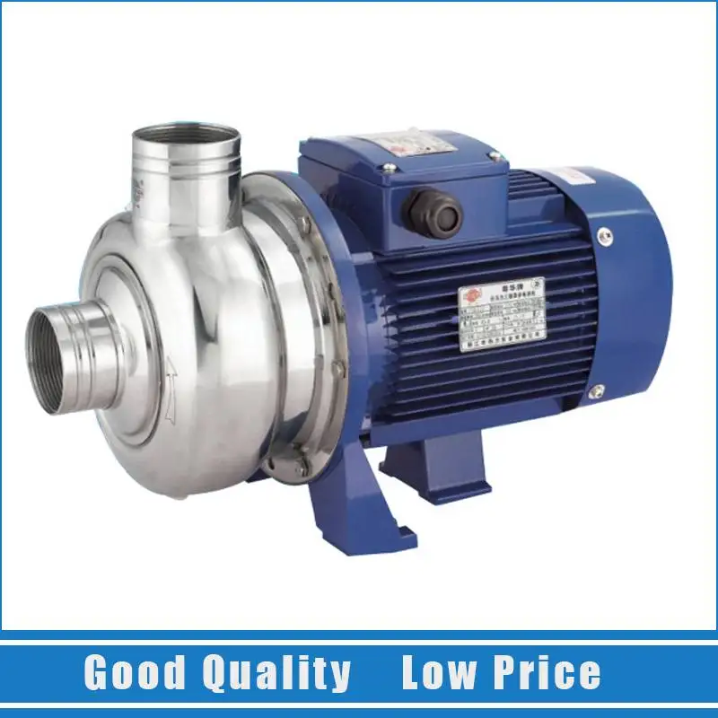 BK100 220V Single Stage Centrifugal Water Pump 0.75KW Stainless Steel Clean Water Pump
BK100 220V Single Stage Centrifugal Water Pump 0.75KW Stainless Steel Clean Water Pump