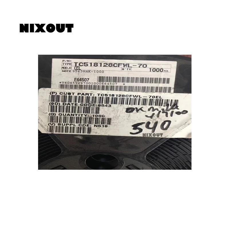 10 шт./лот Новинка оригинальная 100% флэш-карта памяти TC518128CFWL TC518128 SOP-32 флэш-карта (Большая скидка, если вам нужно больше)
10 шт./лот Новинка оригинальная 100% флэш-карта памяти TC518128CFWL TC518128 SOP-32 флэш-карта (Большая скидка, если вам нужно больше)