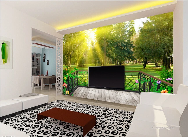 Custom landscape wallpaper, balcony forest sun murals for the living room bedroom TV background wall waterproof wallpaper
Custom landscape wallpaper, balcony forest sun murals for the living room bedroom TV background wall waterproof wallpaper