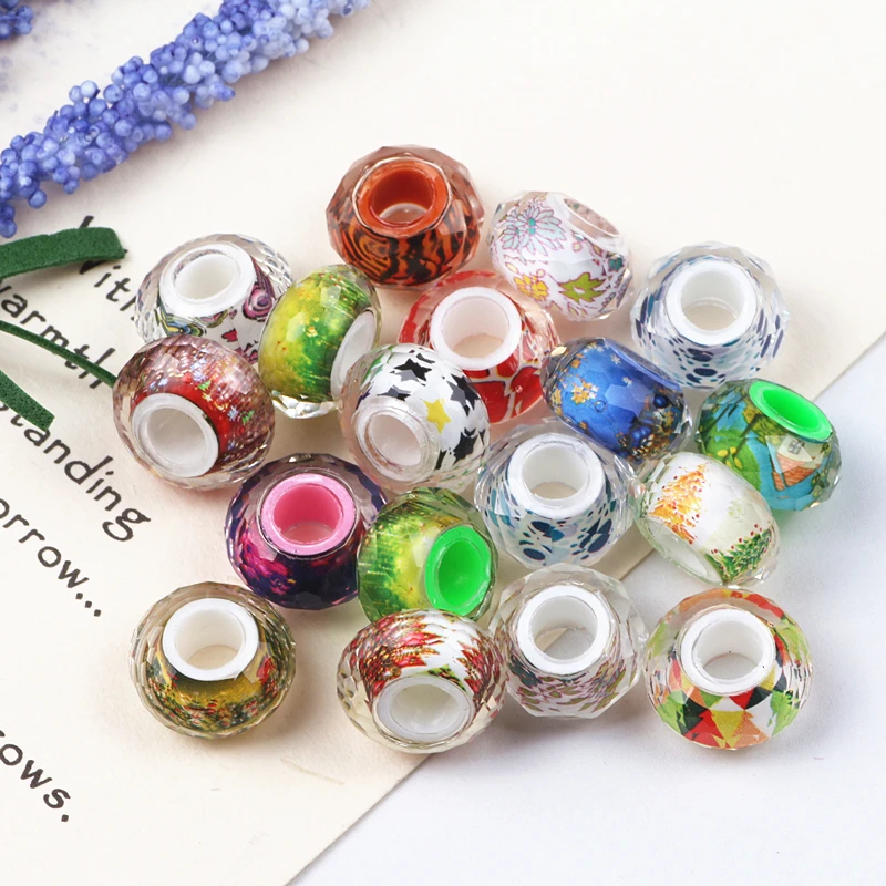 100pcs Mix Design 14MM Resin Cut&Faceted Big Hole Loose Beads Fit European Jewelry Bracelet Charms DIY Making Beads
100pcs Mix Design 14MM Resin Cut&Faceted Big Hole Loose Beads Fit European Jewelry Bracelet Charms DIY Making Beads