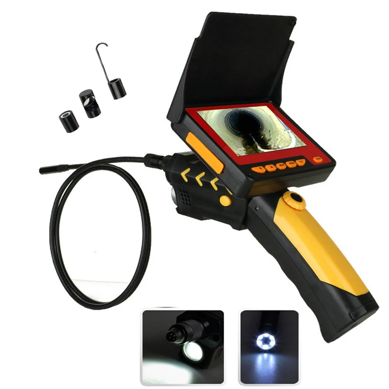 1m CCTV Inspection Pipe Snake Tube Black 4.3 inch AV Endoscope Micro Mini Borescope Cameras Waterproof
1m CCTV Inspection Pipe Snake Tube Black 4.3 inch AV Endoscope Micro Mini Borescope Cameras Waterproof