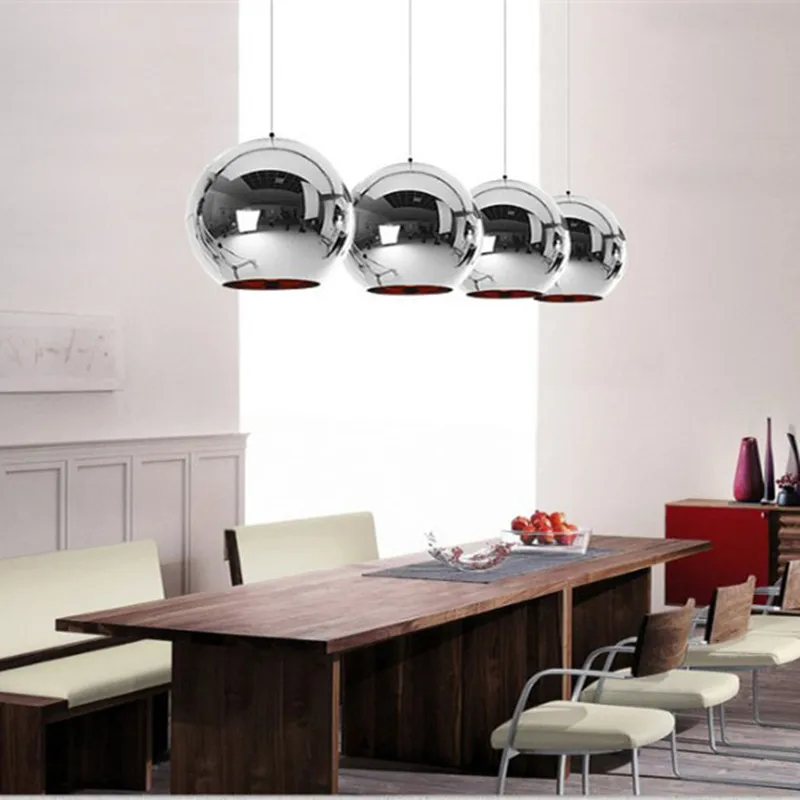 Copper Ball Shade Pendant Lighting Modern Glass Globe Pendant Lights Round Ceiling Hanging Lamp luminaire Kitchen Light Fixture
Copper Ball Shade Pendant Lighting Modern Glass Globe Pendant Lights Round Ceiling Hanging Lamp luminaire Kitchen Light Fixture
