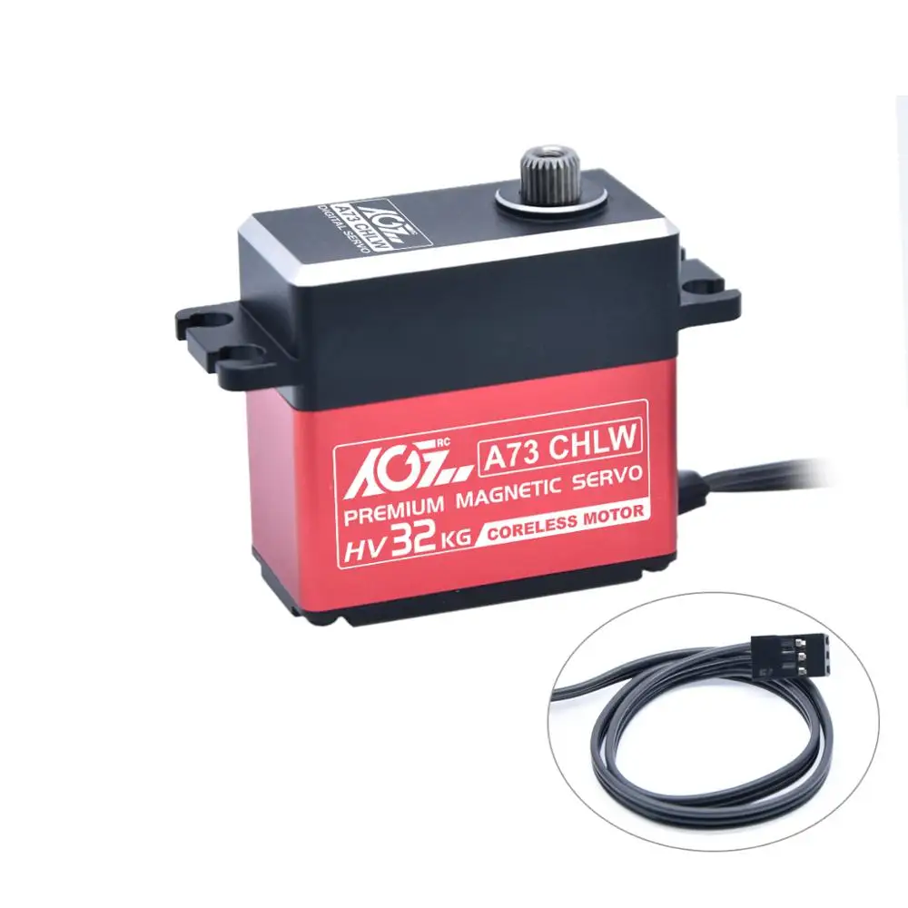 AGF A73CHLW 73g Full Metal 32KG High Torque Waterproof Digital Servo For RC Crawler Boat Car Plane Model
AGF A73CHLW 73g Full Metal 32KG High Torque Waterproof Digital Servo For RC Crawler Boat Car Plane Model