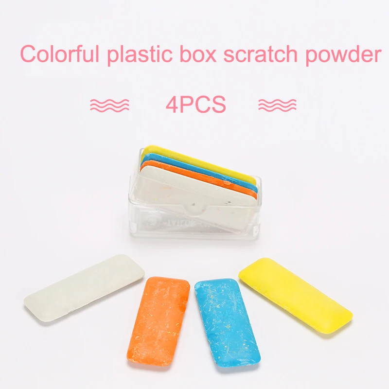4PCS Colorful Erasable Fabric Tailor's Chalk Multifunction Dressmakers Chalk DIY Clothing Making Sewing Tools
4PCS Colorful Erasable Fabric Tailor's Chalk Multifunction Dressmakers Chalk DIY Clothing Making Sewing Tools