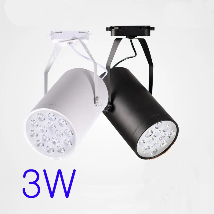 3W AC90-260V Aluminum Material Led Track Light Spot Light For Clothes Shop White/Black Body
3W AC90-260V Aluminum Material Led Track Light Spot Light For Clothes Shop White/Black Body