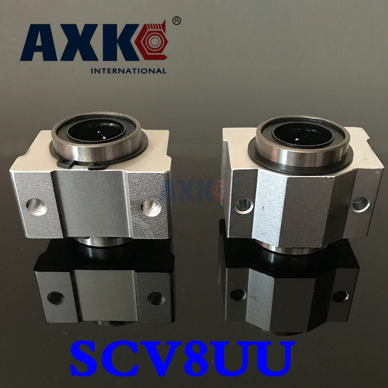 Набор блоков линейных подшипников, 4 шт. SC8VUU SC8V SCV8UU SCV8 Фрезерный станок с ЧПУ DIY Настоящий шарикоподшипник Rodamientos для станков
Набор блоков линейных подшипников, 4 шт. SC8VUU SC8V SCV8UU SCV8 Фрезерный станок с ЧПУ DIY Настоящий шарикоподшипник Rodamientos для станков