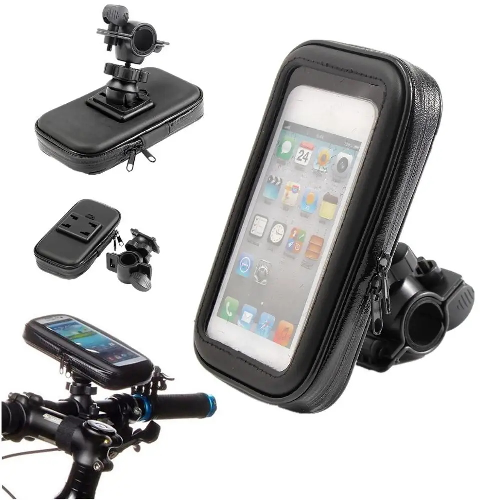 Motorcycle Bicycle Bike Phone Cell Phone GPS Handlebar Mount Holder Waterproof Motorbike Cycling Bag Case For Cell Phone GPS
Motorcycle Bicycle Bike Phone Cell Phone GPS Handlebar Mount Holder Waterproof Motorbike Cycling Bag Case For Cell Phone GPS