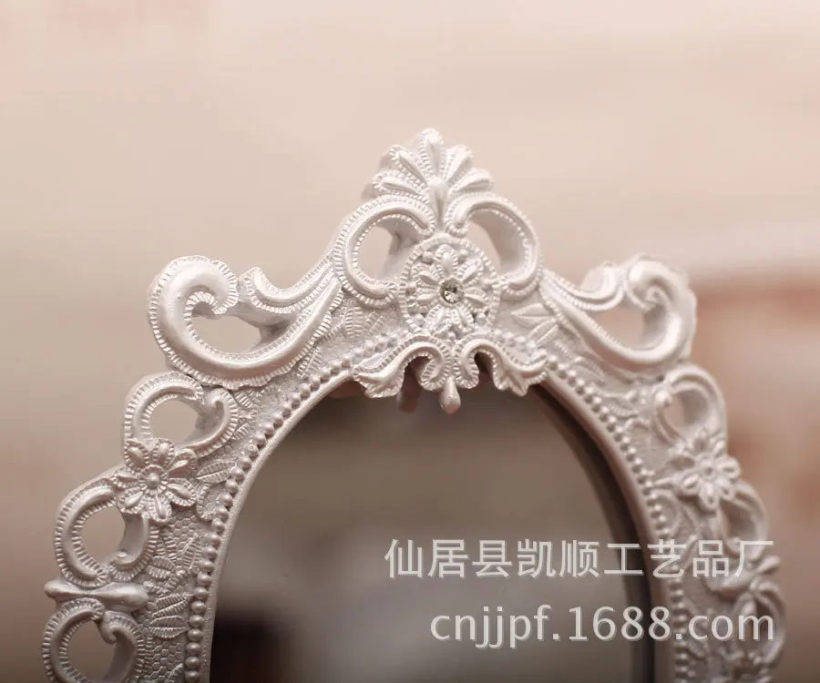 Rose pastoral style decorative handicrafts decorative mirror mirror Table mirror ZJ-6
Rose pastoral style decorative handicrafts decorative mirror mirror Table mirror ZJ-6