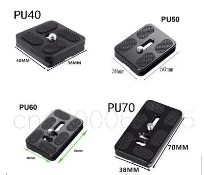 10pcs PU-40 PU-50 PU-60 PU-70 Universal Quick Release Plate For Arca Swiss Benro B0 B1 B2 J0 J1 Ballhead
10pcs PU-40 PU-50 PU-60 PU-70 Universal Quick Release Plate For Arca Swiss Benro B0 B1 B2 J0 J1 Ballhead
