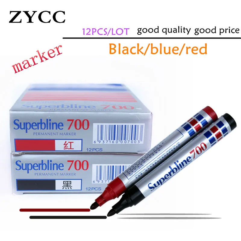 12 PCS Marker Pens Large capacity one side package Marker Waterproof Fast Dry Permanent Pens For Writing Box label pen
12 PCS Marker Pens Large capacity one side package Marker Waterproof Fast Dry Permanent Pens For Writing Box label pen
