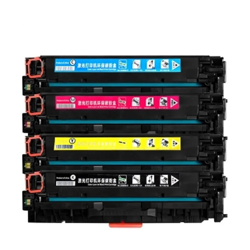 CF380A CF381A CF382A CF383A 312A совместимый цветной картридж с тонером для цветного принтера LaserJet Pro MFP M476dw M476dn M476nw
CF380A CF381A CF382A CF383A 312A совместимый цветной картридж с тонером для цветного принтера LaserJet Pro MFP M476dw M476dn M476nw