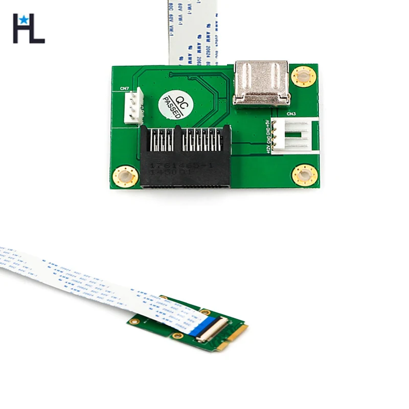 Mini PCIE to PCI-E Express X1+USB Riser Card with FFC Cable High Speed diy 90degree slot
Mini PCIE to PCI-E Express X1+USB Riser Card with FFC Cable High Speed diy 90degree slot