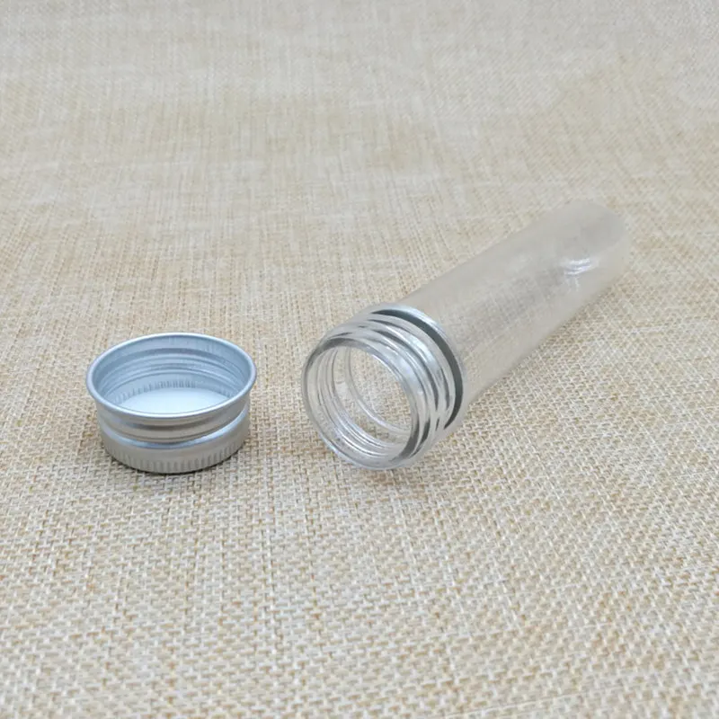 30ml Transparent Mask Bath Salt Test PET Tube 30cc Clear Plastic Bottle Cosmetic Tube With Aluminum Cap F20171748
30ml Transparent Mask Bath Salt Test PET Tube 30cc Clear Plastic Bottle Cosmetic Tube With Aluminum Cap F20171748
