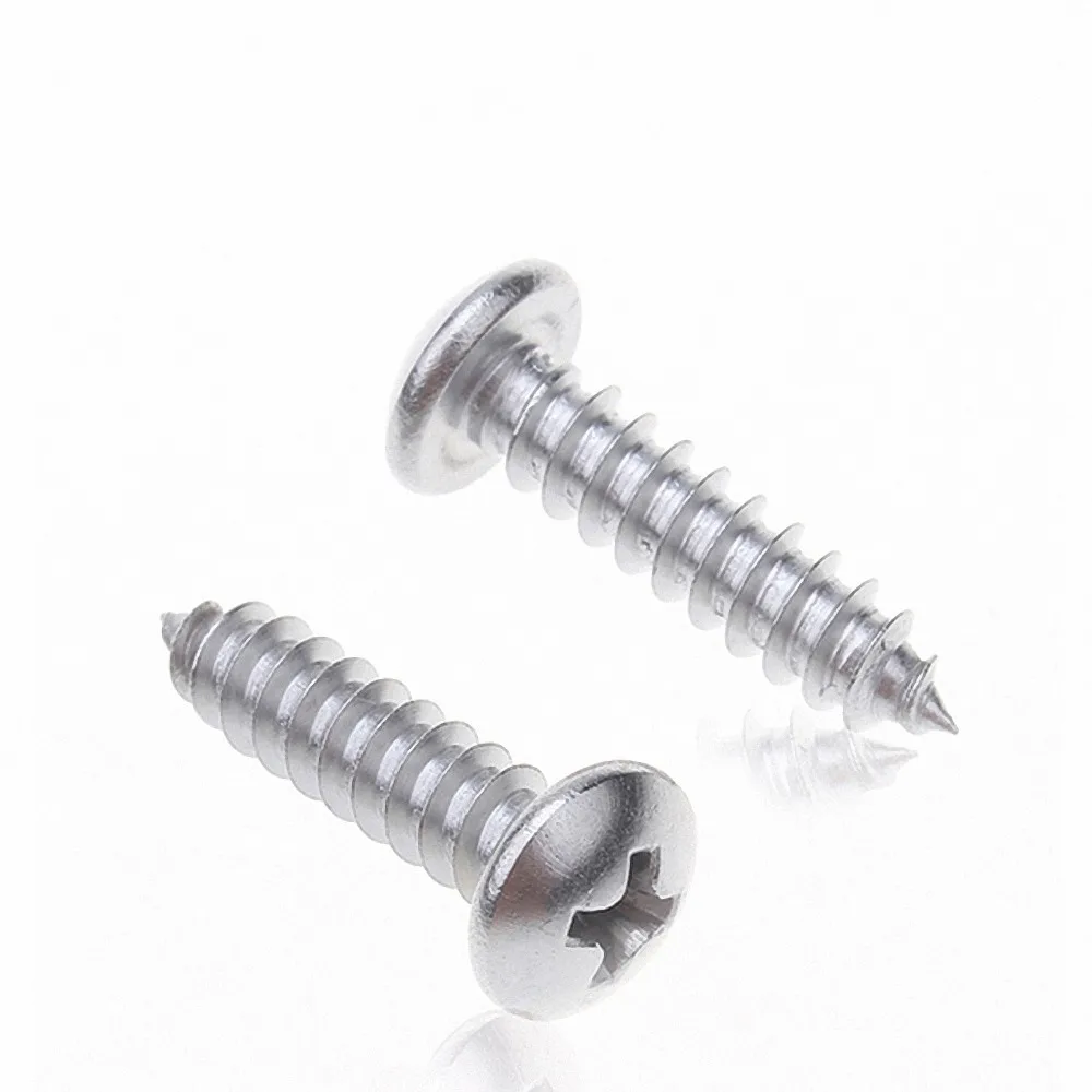 M2 M2.2 M2.6 GB/T845 Pan Head Self Tapping Screws Sheet Metal Screws Phillips Drive A2 304 Stainless Steel Length 4 -20mm 
M2 M2.2 M2.6 GB/T845 Pan Head Self Tapping Screws Sheet Metal Screws Phillips Drive A2 304 Stainless Steel Length 4 -20mm