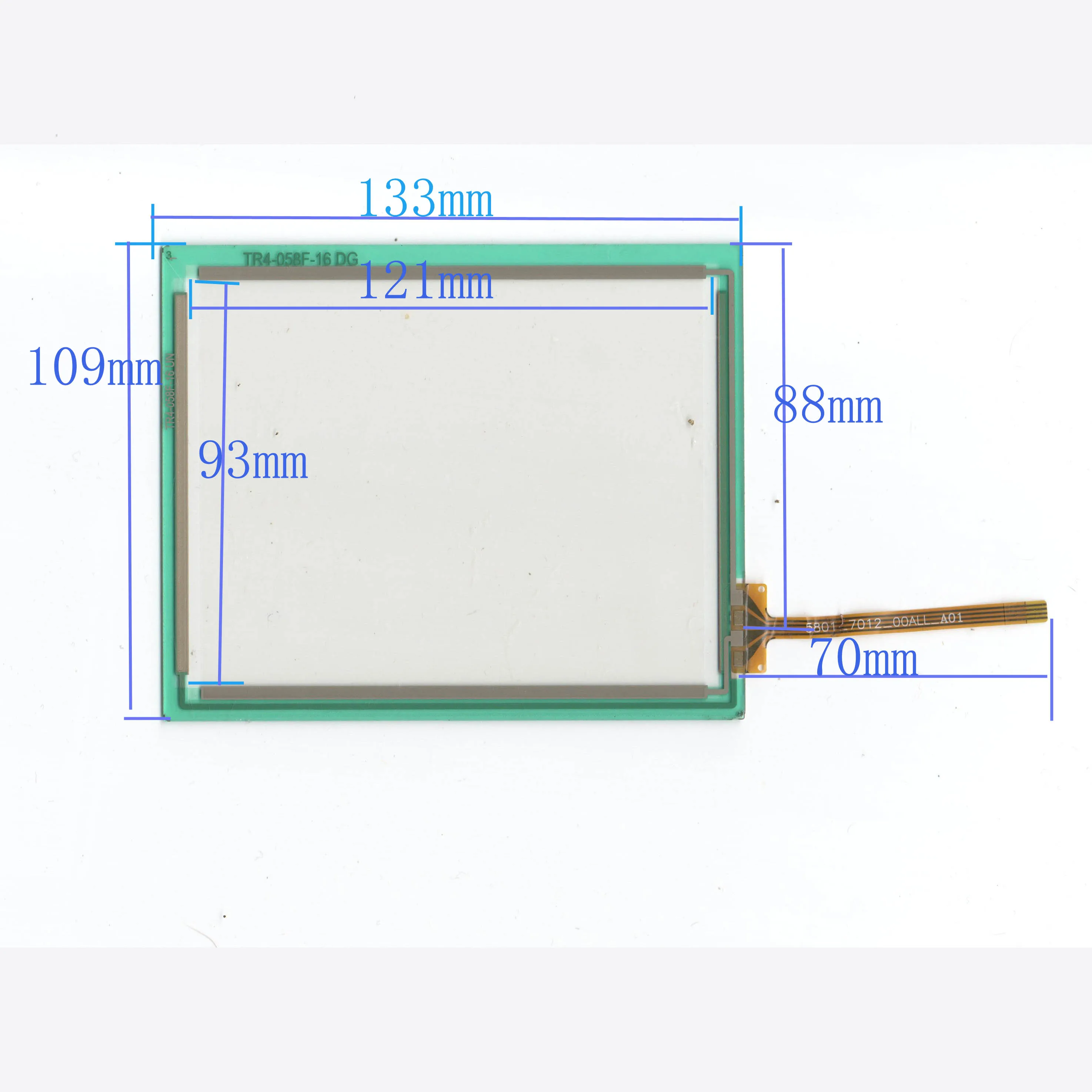 5.8 inch TR4-058F-16 TR4058F16 135mm*110mm touch screen panel Replacement maintenance
5.8 inch TR4-058F-16 TR4058F16 135mm*110mm touch screen panel Replacement maintenance