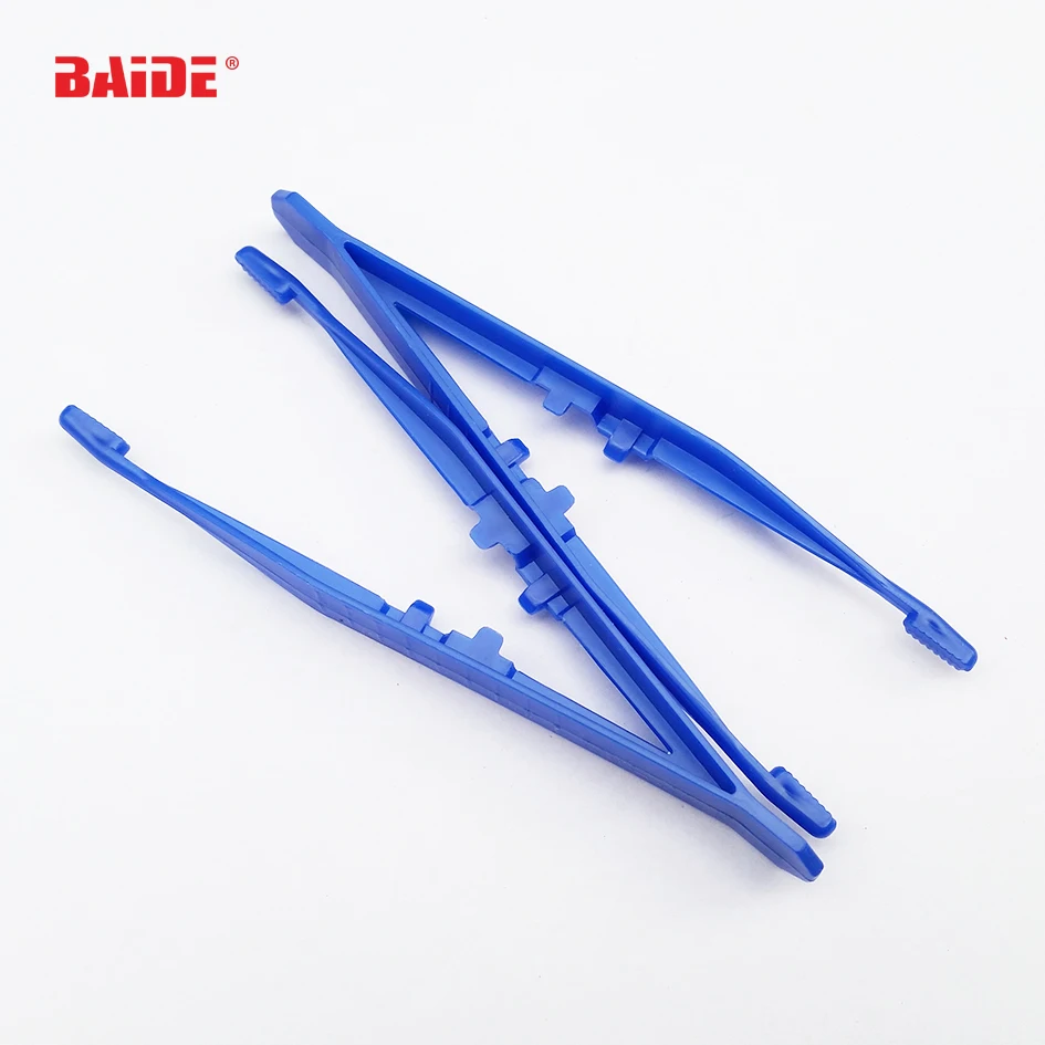 11 x 2.5cm Blue Plastic Tweezers Tongs Straight Head Tweezer Pliers for Med Kit DIY 500pcs/lot
11 x 2.5cm Blue Plastic Tweezers Tongs Straight Head Tweezer Pliers for Med Kit DIY 500pcs/lot