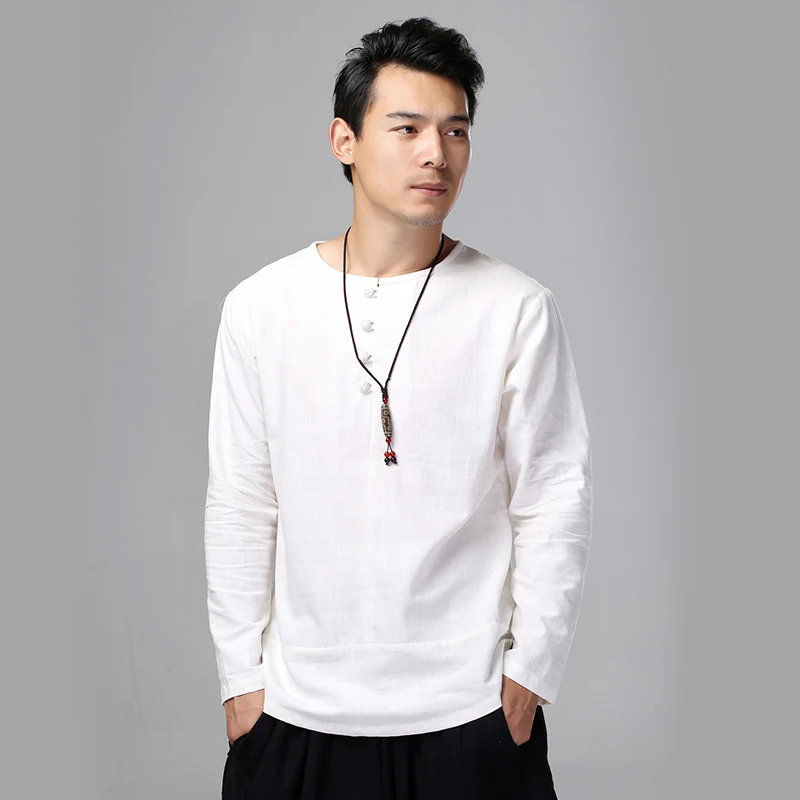 LZJN-Men's Long Sleeve Solid Flax Blouse, Traditional Chinese Tops, Linen Ethnic Shirt, Spring, Autumn, 2025
LZJN-Men's Long Sleeve Solid Flax Blouse, Traditional Chinese Tops, Linen Ethnic Shirt, Spring, Autumn, 2025