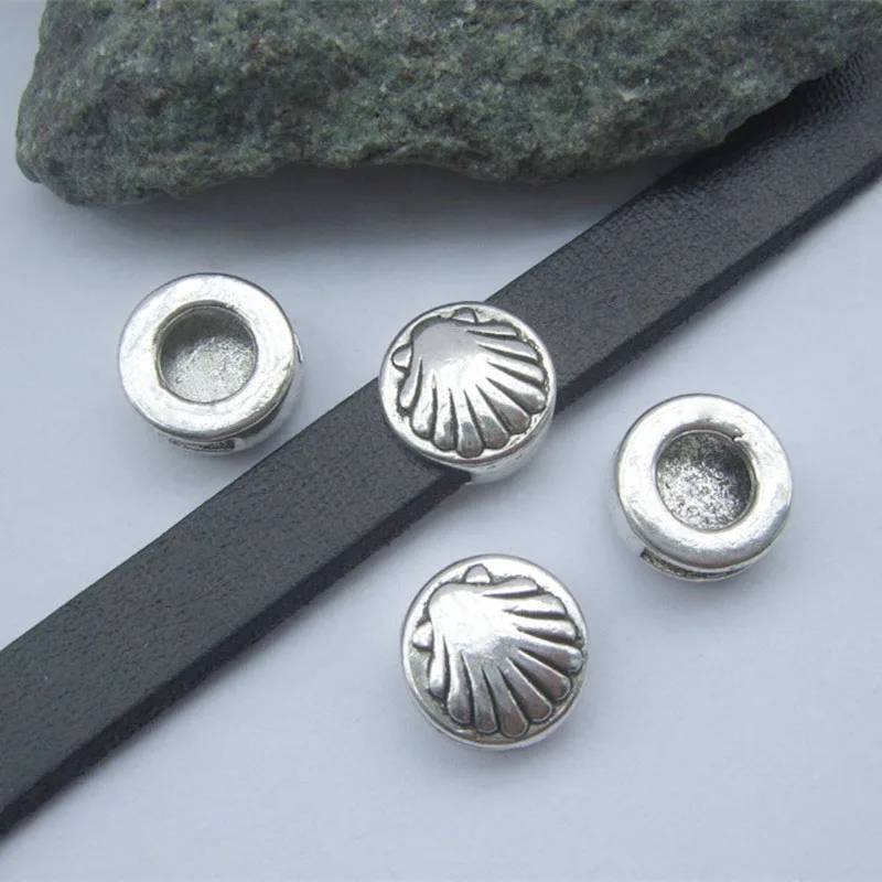 10pcs 10mm Flat Shell Slider Beads For 10x2mm Flat Leather Cord Accessories
10pcs 10mm Flat Shell Slider Beads For 10x2mm Flat Leather Cord Accessories