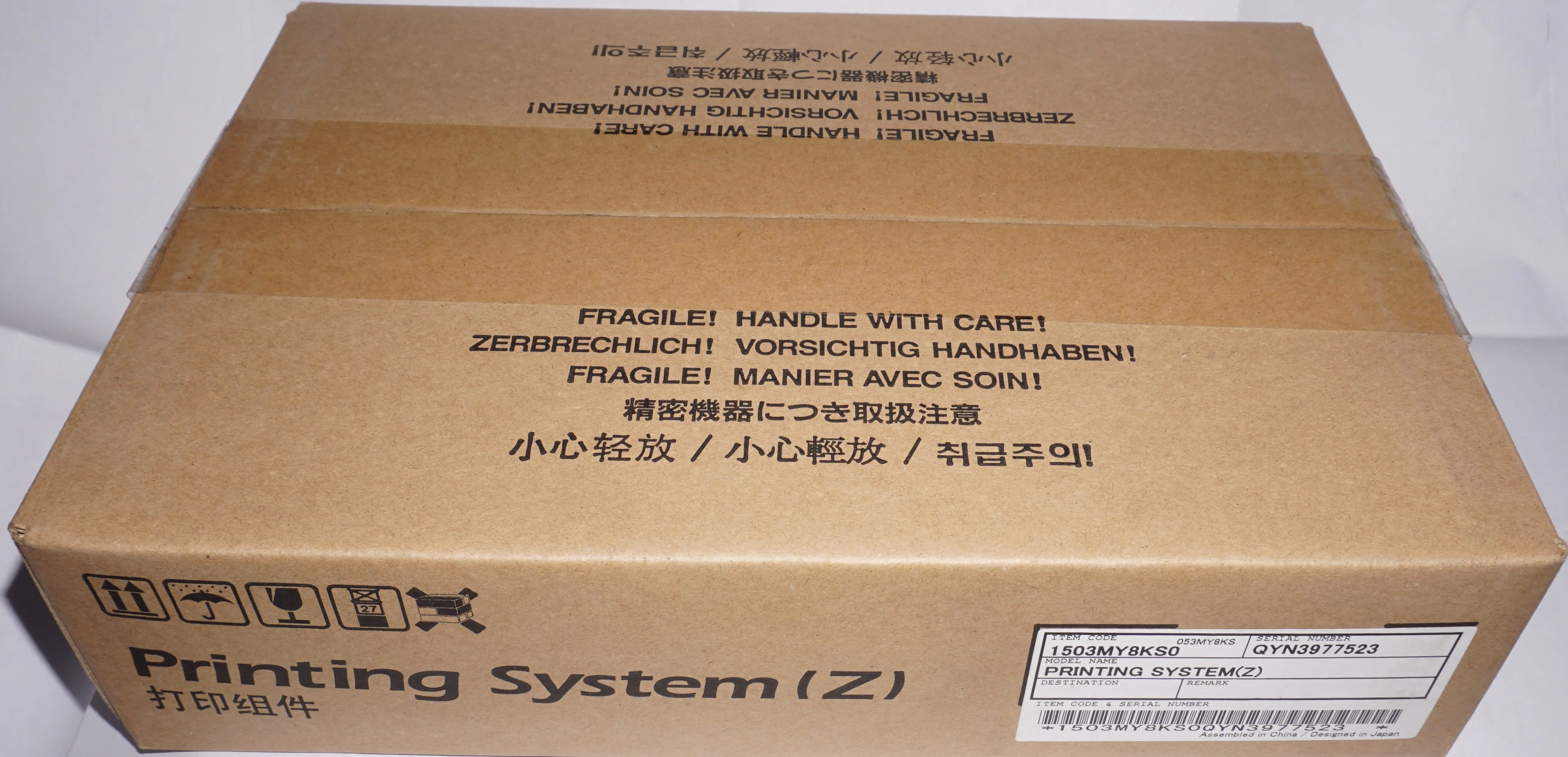 New Original Kyocera 1503MY0UN0 Print System(Z) for: TASKalfa 180 220
New Original Kyocera 1503MY0UN0 Print System(Z) for: TASKalfa 180 220