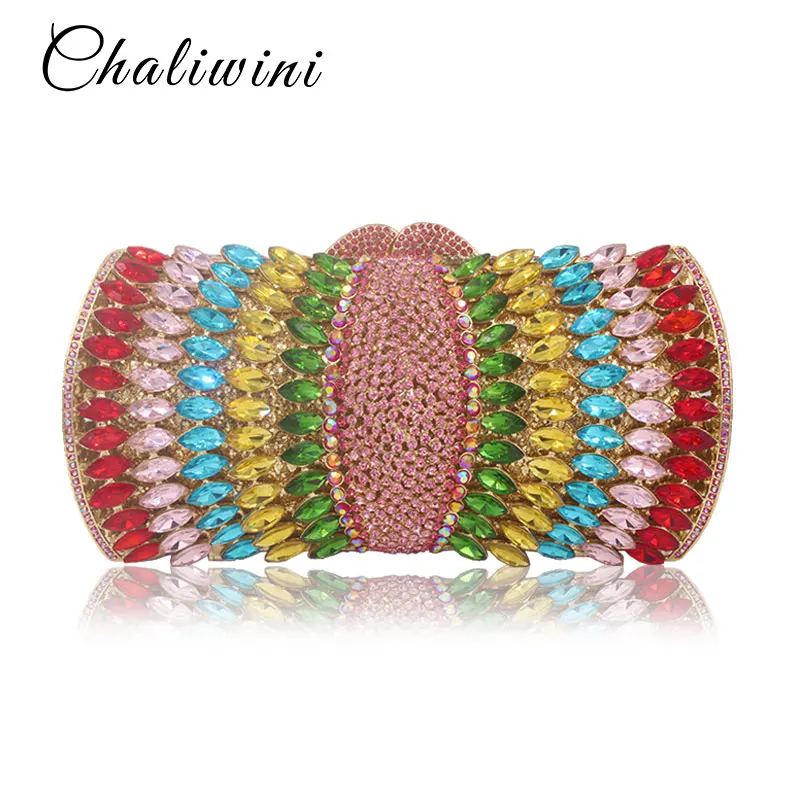 Luxury Colorful Crysatl Long Clutch Bag For Women Party Personalized Toiletry Bag Wedding Cocktail Dress And Event Evening Bag
Luxury Colorful Crysatl Long Clutch Bag For Women Party Personalized Toiletry Bag Wedding Cocktail Dress And Event Evening Bag