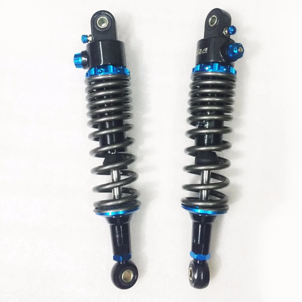 7.5mm spring 320mm 340mm Universal Rear air Shock Absorber for Honda Yamaha Suzuki Kawasaki bikes Gokart ATV Motorcycles Quad.
7.5mm spring 320mm 340mm Universal Rear air Shock Absorber for Honda Yamaha Suzuki Kawasaki bikes Gokart ATV Motorcycles Quad.