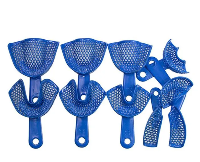 1 Set 5 Pairs Plastic-Steel Dental Impression Trays Oral Hygiene Dental Impression Trays
1 Set 5 Pairs Plastic-Steel Dental Impression Trays Oral Hygiene Dental Impression Trays