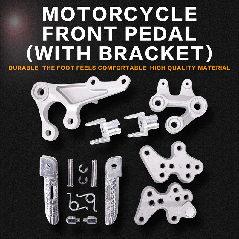 Front Foot Rests Pedal Bracket Assembly Kit For Suzuki GSXR1000 K5 2005 2006 2007 2008 2009 2010 2011 05-11 Motorcycle Parts
Front Foot Rests Pedal Bracket Assembly Kit For Suzuki GSXR1000 K5 2005 2006 2007 2008 2009 2010 2011 05-11 Motorcycle Parts