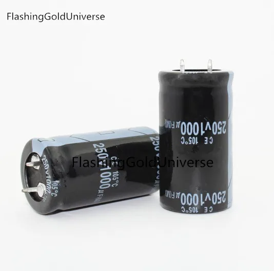 250V 1000UF 1000UF 250V Electrolytic Capacitor volume 30x50MM best quality
250V 1000UF 1000UF 250V Electrolytic Capacitor volume 30x50MM best quality