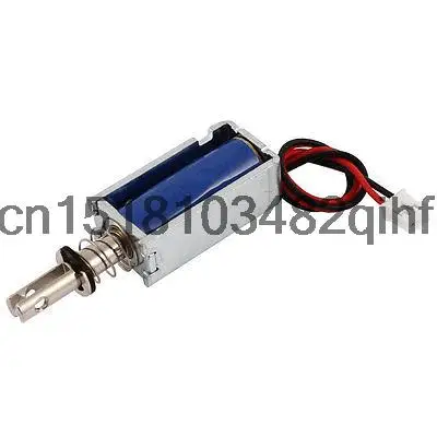 4mm Stroke 100g Force 2 Pin Balance Plug Solenoid Electromagnet DC5V 1.11A
4mm Stroke 100g Force 2 Pin Balance Plug Solenoid Electromagnet DC5V 1.11A