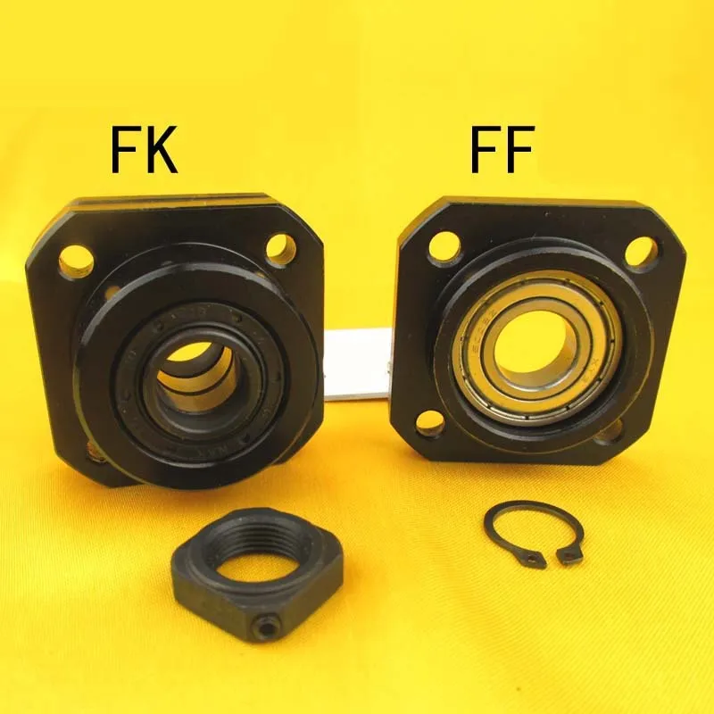 High Quality 1PC SFU1204 ballscrew end support set 1pc FK10 Fixed Side +1pc FF10 Floated Side for Ball Screw 1204 CNC part
High Quality 1PC SFU1204 ballscrew end support set 1pc FK10 Fixed Side +1pc FF10 Floated Side for Ball Screw 1204 CNC part