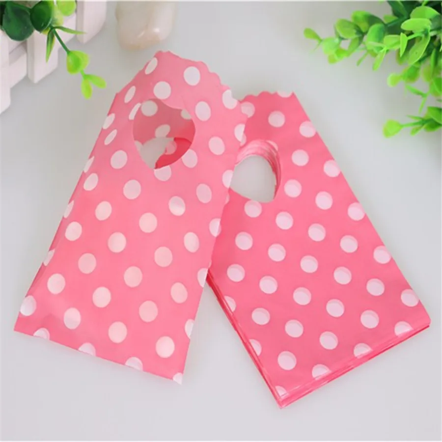 Wholesale 50pcs/lot 9*15cm Pink Mini Plastic Jewelry Accessory Pouches With Dot Small Gift Packaging Bags
Wholesale 50pcs/lot 9*15cm Pink Mini Plastic Jewelry Accessory Pouches With Dot Small Gift Packaging Bags
