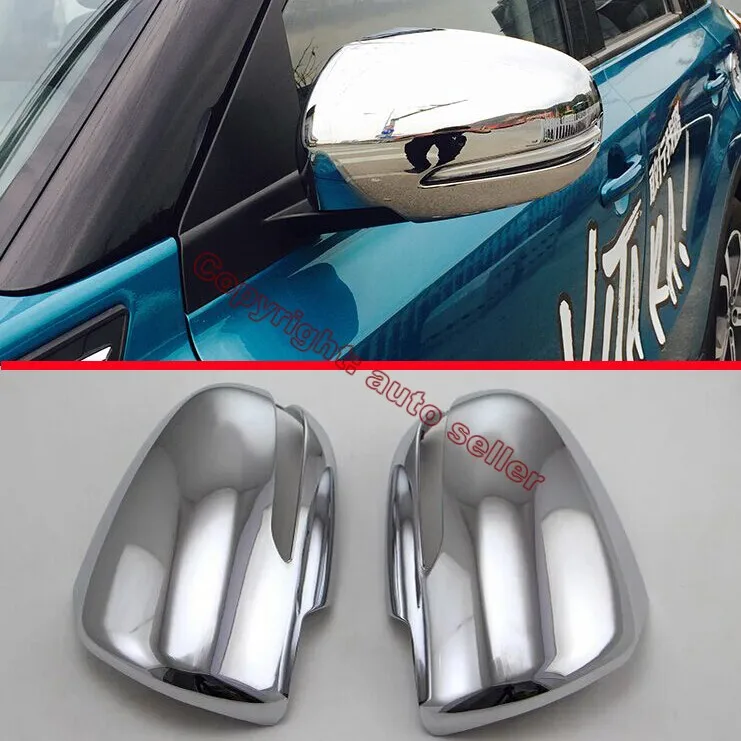ABS Chrome Side Mirror Cover Trim For Suzuki VITARA 2015 2016 Car Accessories Stickers
ABS Chrome Side Mirror Cover Trim For Suzuki VITARA 2015 2016 Car Accessories Stickers