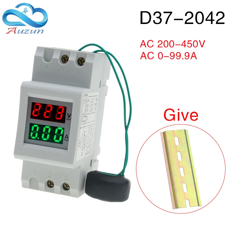 D37-2042 open /2P guide type 220V 100A цифровой дисплей ac Вольтметр Амперметр.
D37-2042 open /2P guide type 220V 100A цифровой дисплей ac Вольтметр Амперметр.