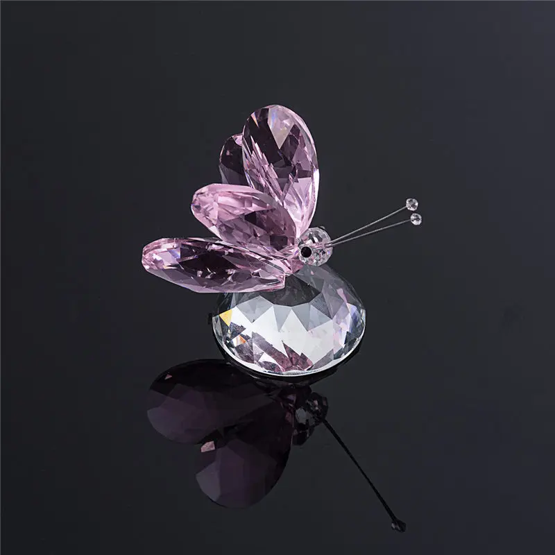 5 Color Crystal Handmade Crystal Butterfly Miniature Figurine Animal Craft Glass Garden Fairy Ornament Home Decor Paperweight
5 Color Crystal Handmade Crystal Butterfly Miniature Figurine Animal Craft Glass Garden Fairy Ornament Home Decor Paperweight
