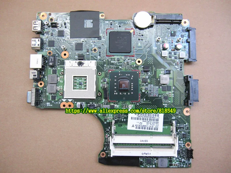 Original 605748-001 Fit For HP Compaq CQ 320 420 620 laptop motherboard GL40 Motherboard s478 ddr3 100% Tested
Original 605748-001 Fit For HP Compaq CQ 320 420 620 laptop motherboard GL40 Motherboard s478 ddr3 100% Tested