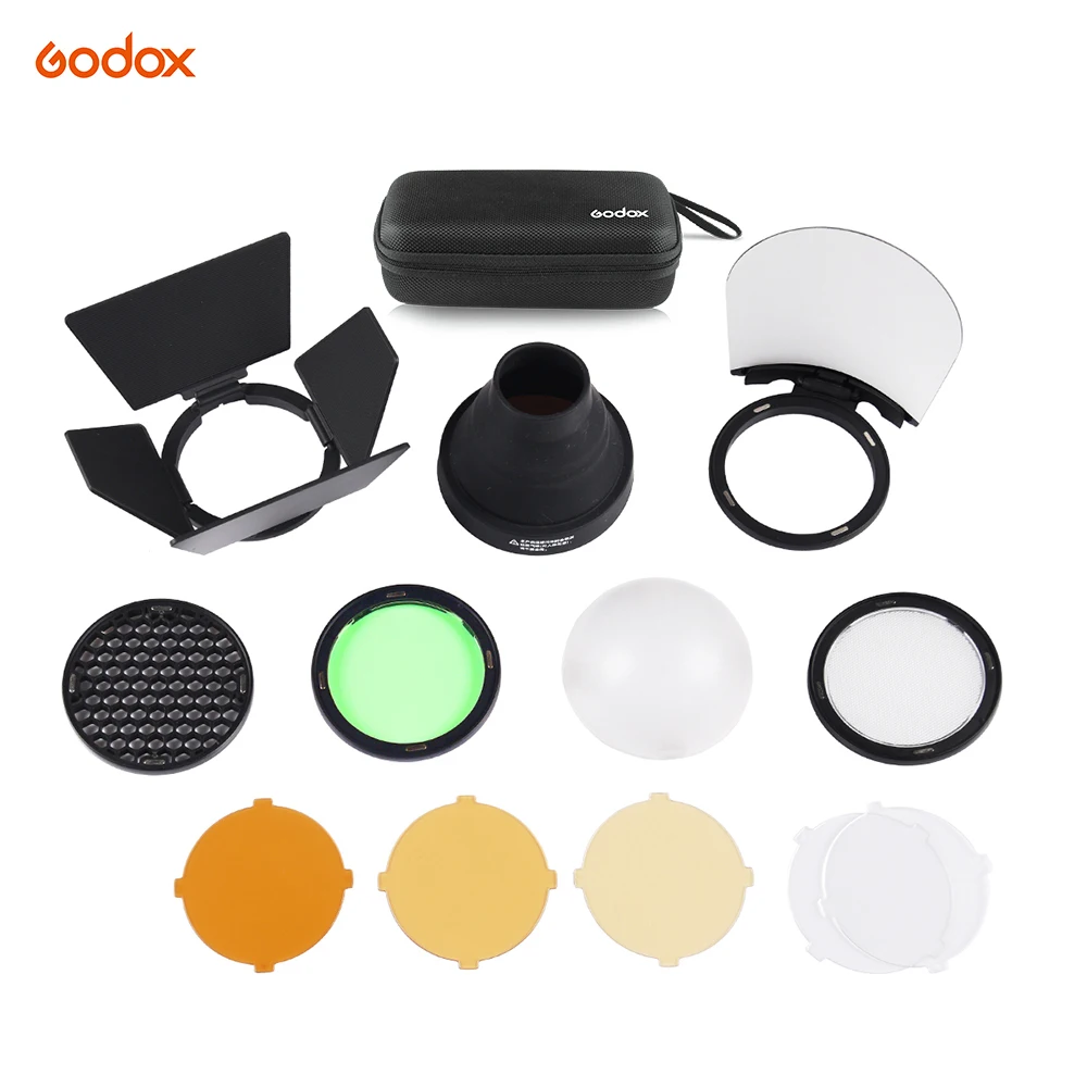 Godox AK-R1 Pocket Flash Light Accessories Kit for Godox H200R Round Flash Head AD200 Accessories Studio Flash Kit flash bracket
Godox AK-R1 Pocket Flash Light Accessories Kit for Godox H200R Round Flash Head AD200 Accessories Studio Flash Kit flash bracket