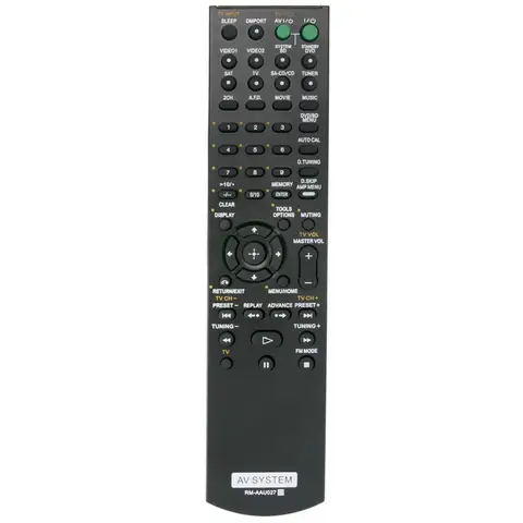 New RM-AAU027 Replaced Remote Control fit for Sony Receiver STR-KM5000 STR-KM5500 TA-KMSW500