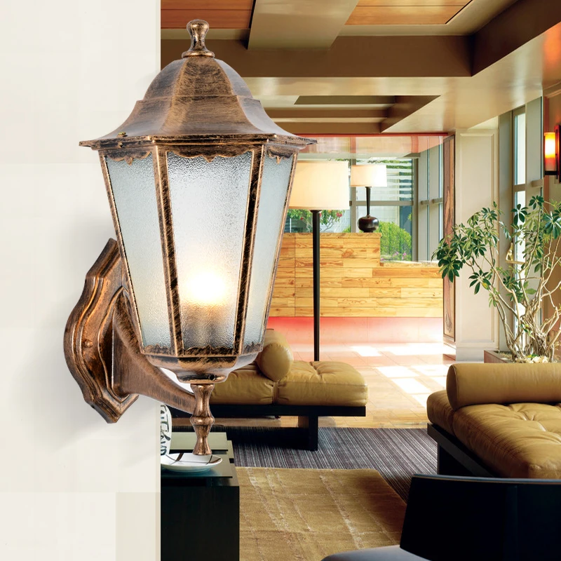 Outdoor waterproof aluminum European-style black bronze straight hexagonal wall wall lamp wall lamp lawn lamp garden lamp LO7257
Outdoor waterproof aluminum European-style black bronze straight hexagonal wall wall lamp wall lamp lawn lamp garden lamp LO7257