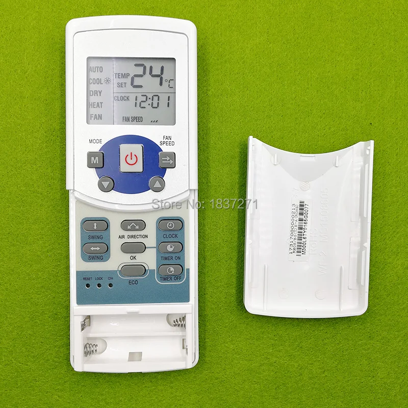 Original Remote Control RM05/BG(T)E-A for Midea R05/BGE R05/BGCE R05A/BG R05B/BG AIR Conditioner
Original Remote Control RM05/BG(T)E-A for Midea R05/BGE R05/BGCE R05A/BG R05B/BG AIR Conditioner