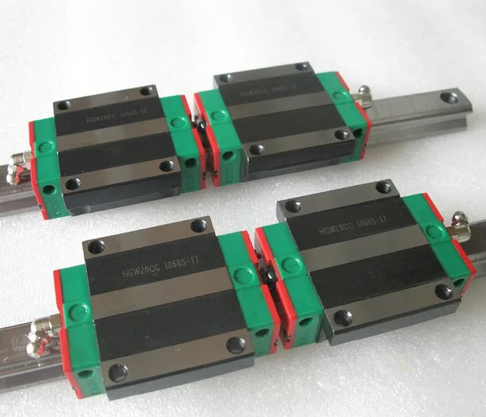 4 шт. 100% Оригинал Hiwin rail HGR20 l1300мм + 8 шт. HGW20CA фланцевый блок для ЧПУ
4 шт. 100% Оригинал Hiwin rail HGR20 l1300мм + 8 шт. HGW20CA фланцевый блок для ЧПУ