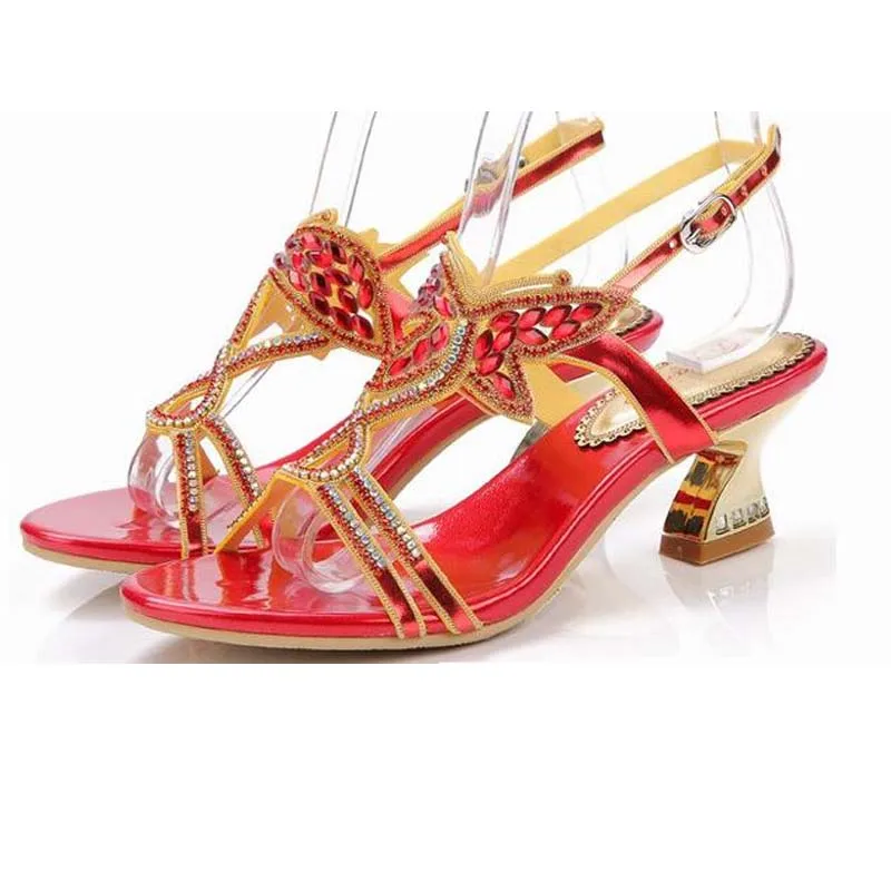 fashion brand women comfortable thick high heels sandals elegant butterfly rhinestone ladies gladiator summer party pumps shoes
fashion brand women comfortable thick high heels sandals elegant butterfly rhinestone ladies gladiator summer party pumps shoes