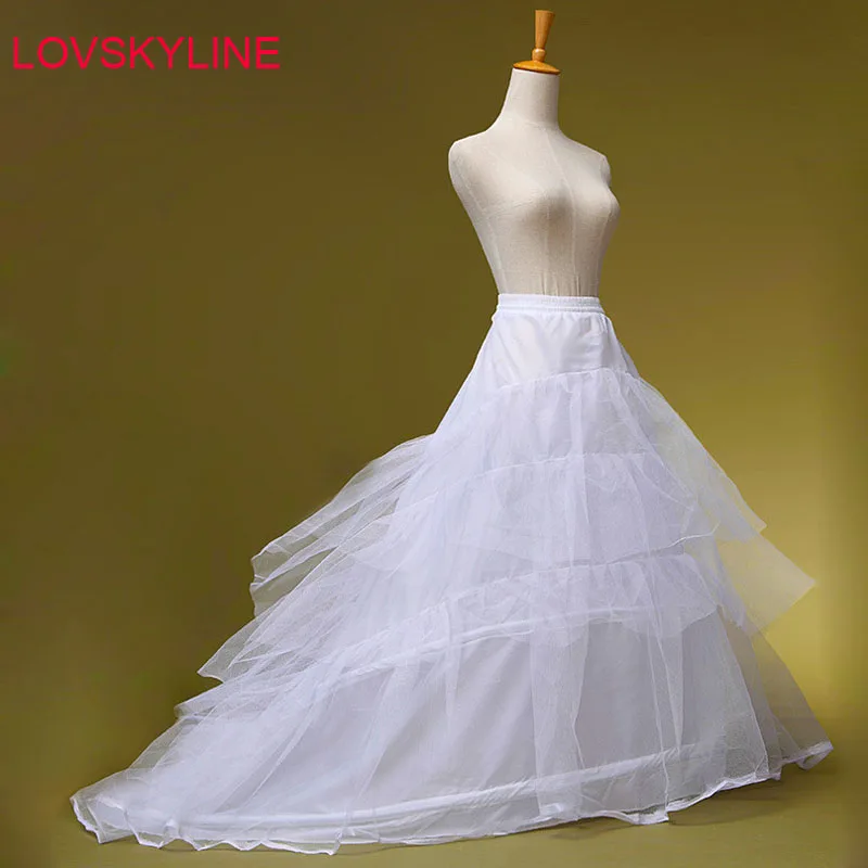 Fast shipping Good price and quality Wedding Gown Train Crinoline Underskirt 3-Layers petticoat
Fast shipping Good price and quality Wedding Gown Train Crinoline Underskirt 3-Layers petticoat