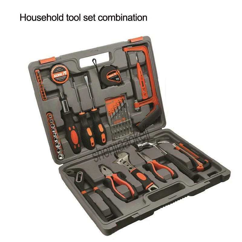 43-pcs/set home kit set SD-010 hardware tool set of plumber repair combination car repair equipment
43-pcs/set home kit set SD-010 hardware tool set of plumber repair combination car repair equipment