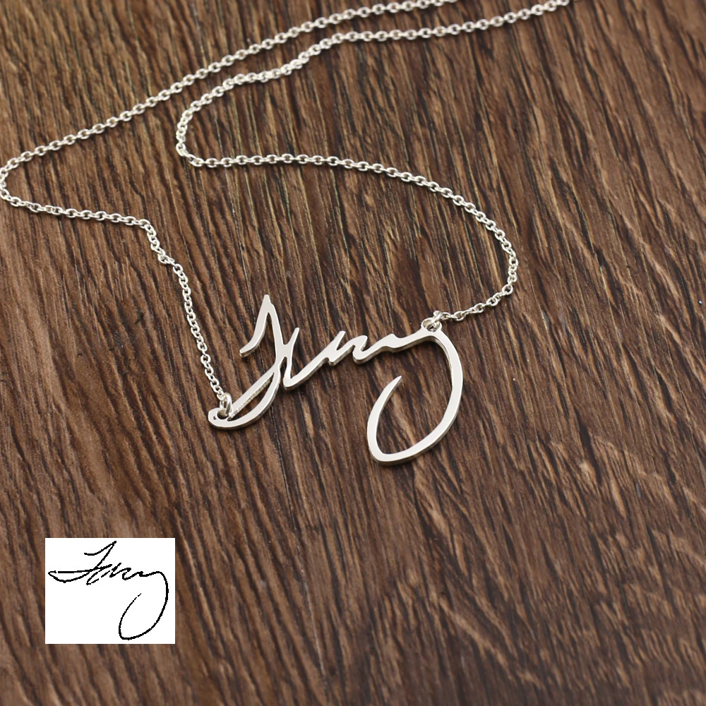 Customized Name Necklace Engraved handwritten Personalized Necklace Wholesale
Customized Name Necklace Engraved handwritten Personalized Necklace Wholesale
