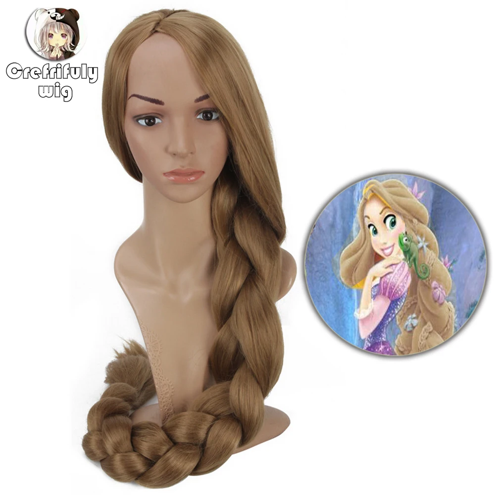 110cm Princess Tangled Rapunzel Long Braiding Hair Blonde Cosplay Wig Anime Costume Party Synthetic Wigs for Women Girls
110cm Princess Tangled Rapunzel Long Braiding Hair Blonde Cosplay Wig Anime Costume Party Synthetic Wigs for Women Girls