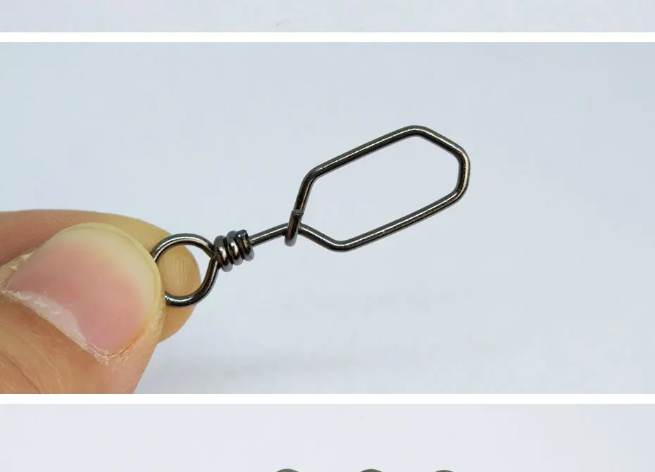 Conector para señuelos y aparejos de pesca