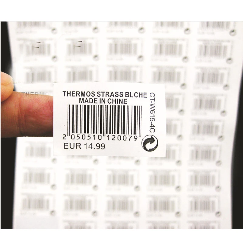 Printing Self Adhesive Barcode Paper Sticker For Package , Adhesive Customized Paper Sticker For Barcode
Printing Self Adhesive Barcode Paper Sticker For Package , Adhesive Customized Paper Sticker For Barcode